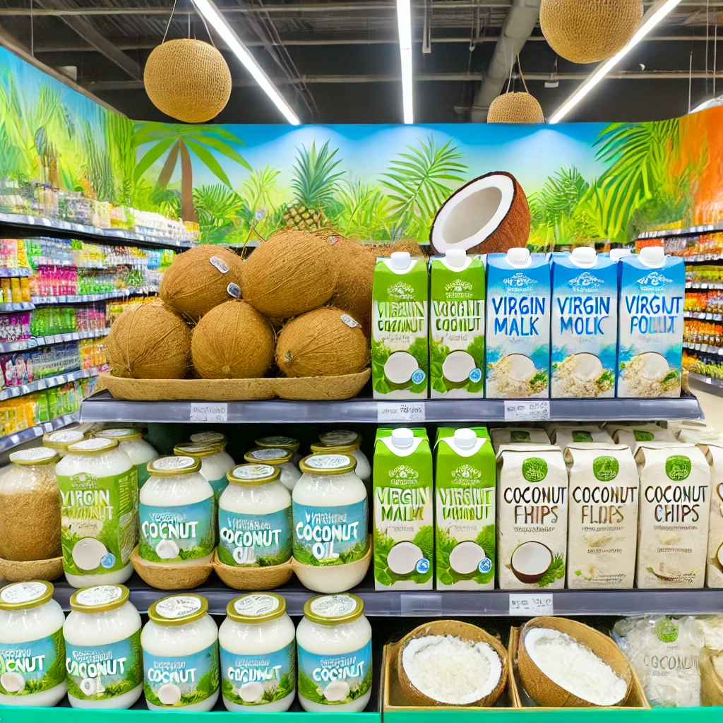 Read more about the article Top 5 Kokosproducten die Elke Europese Supermarkt Zou Moeten Aanbieden